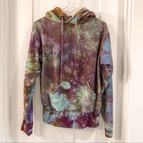 hand dyed hoodie